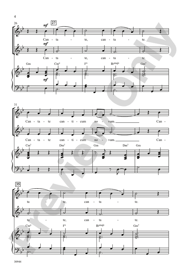 Jazz Cantate – 2-Part Choral Octavo (Digital Download)