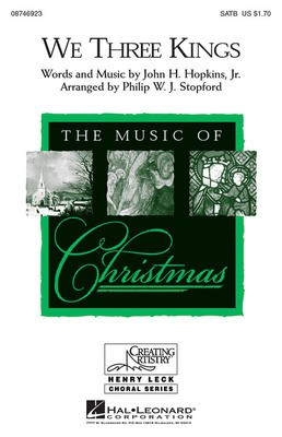 We Three Kings - SATB Philip Stopford Hal Leonard Choral Score Octavo