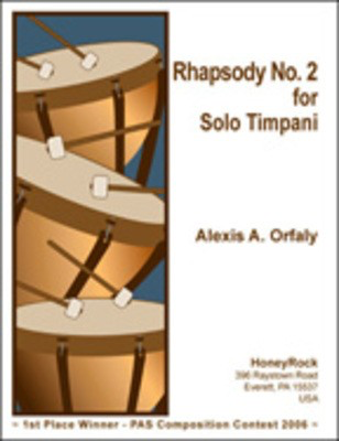 Rhapsody No 2 Timpani Solo - Alex Orfaly - Timpani HoneyRock