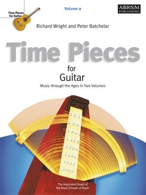 Time Pieces for Guitar, Volume 2 - Music through the Ages in 2 Volumes - Various - Classical Guitar ABRSM