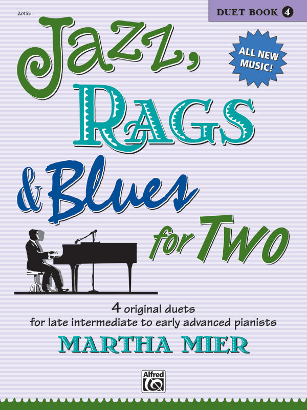 Jazz Rags & Blues for Two Book 4