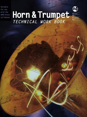 AMEB Horn and Trumpet Technical Work Book - French Horn|Trumpet AMEB 1203020739