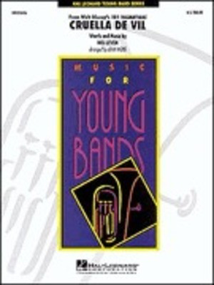 Cruella De Vil - Arr John Moss - Young Concert Band Gr. 3 - Hal Leonard Score/Parts
