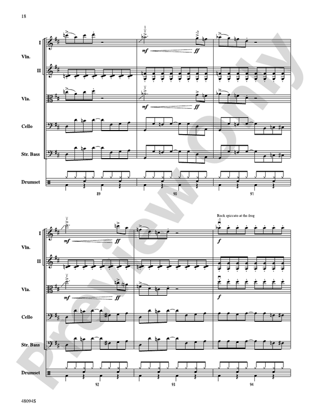Rockin' 67 Blues - String Orchestra Conductor Score & Parts (Digital Download)