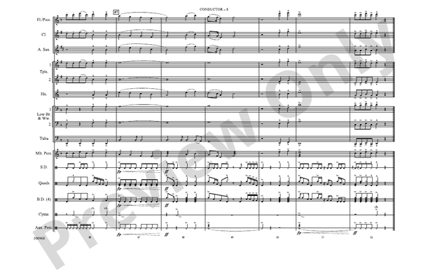 This Is Why – Marching Band Conductor Score & Parts (Digital Download)