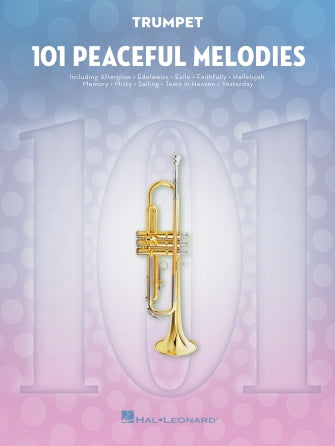 101 Peaceful Melodies - Trumpet Solo - Hal Leonard 366054