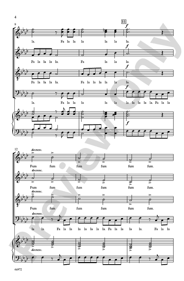 Fum Fum Fantasia – SATB, a cappella Choral Octavo (Digital Download)