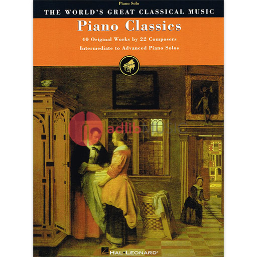 Piano Classics 40 Original Works By 22 Composers - Piano Hal Leonard 290518