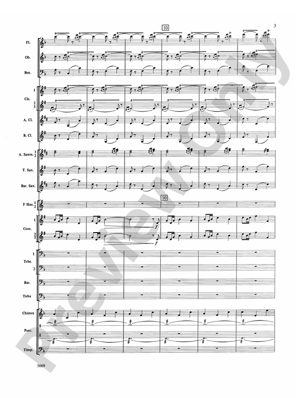 Ride of the Valkyries - Concert Band Conductor Score & Parts (Digital Download)