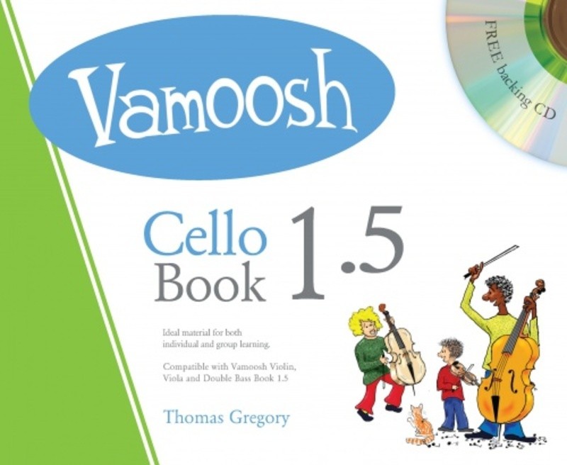 Vamoosh Cello Book 1.5 - Cello/CD by Gregory Vamoosh Music VAM24