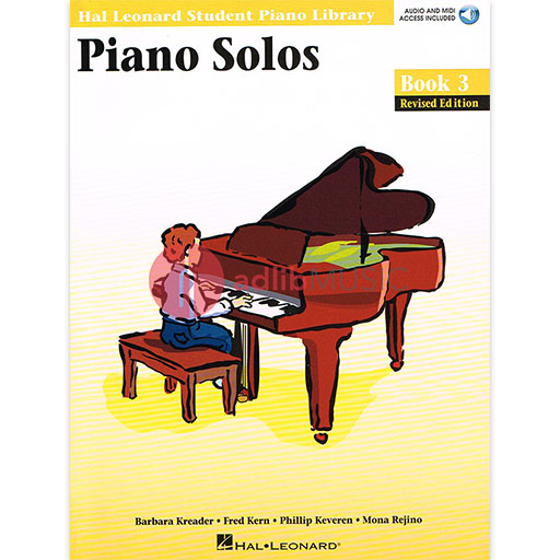 Hal Leonard Student Piano Library Piano Solos Book 3 - Piano/CD 296570