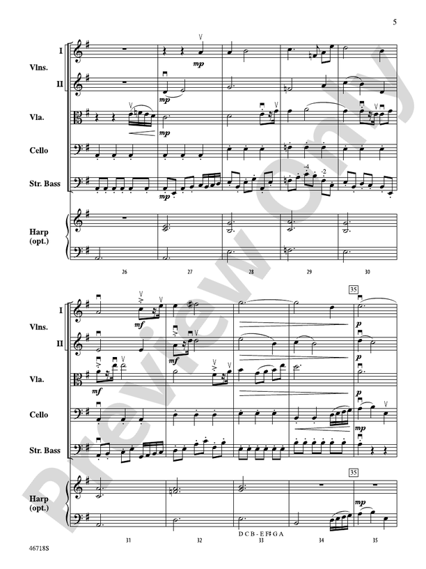 North of the Mountain - String Orchestra Conductor Score & Parts (Digital Download)