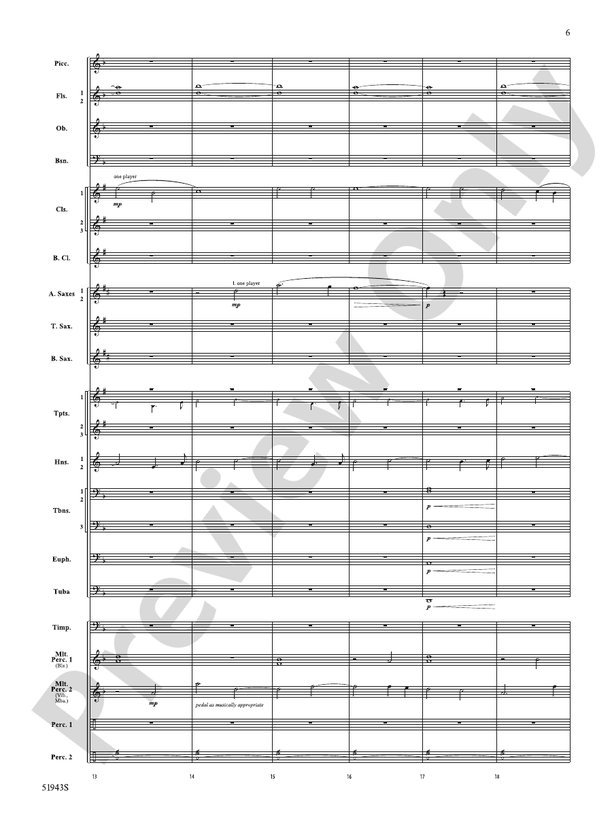 Rising From the Earth - Concert Band Conductor Score & Parts(Digital Download)