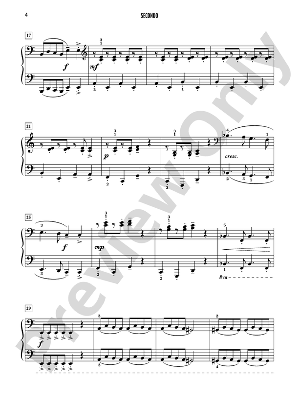 Celebrated Piano Duets, Book 2: Six Diverse Duets for Late Elementary to Early Intermediate Pianists - 1 Piano, 4 Hands (Digital Download)