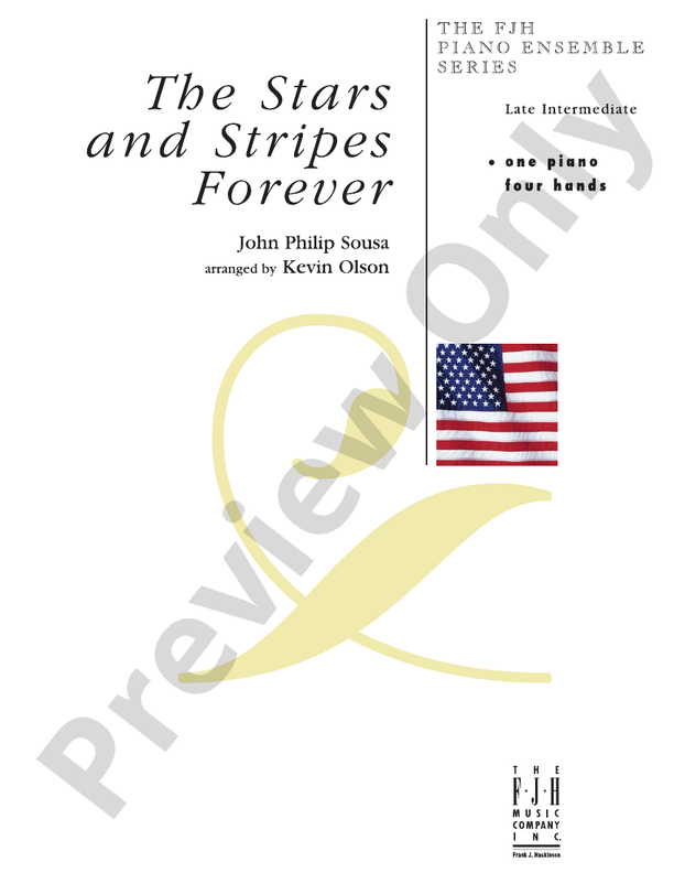The Stars and Stripes Forever - DSM-DE1015 - Piano (Digital Download)