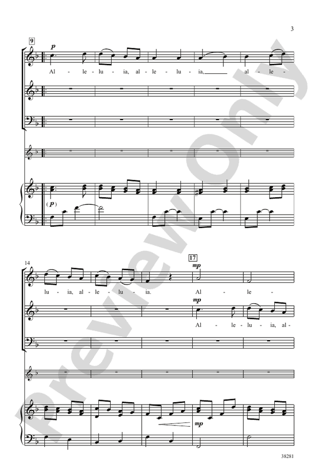 A Mozart Canon - 3-Part Choral Octavo (Digital Download)