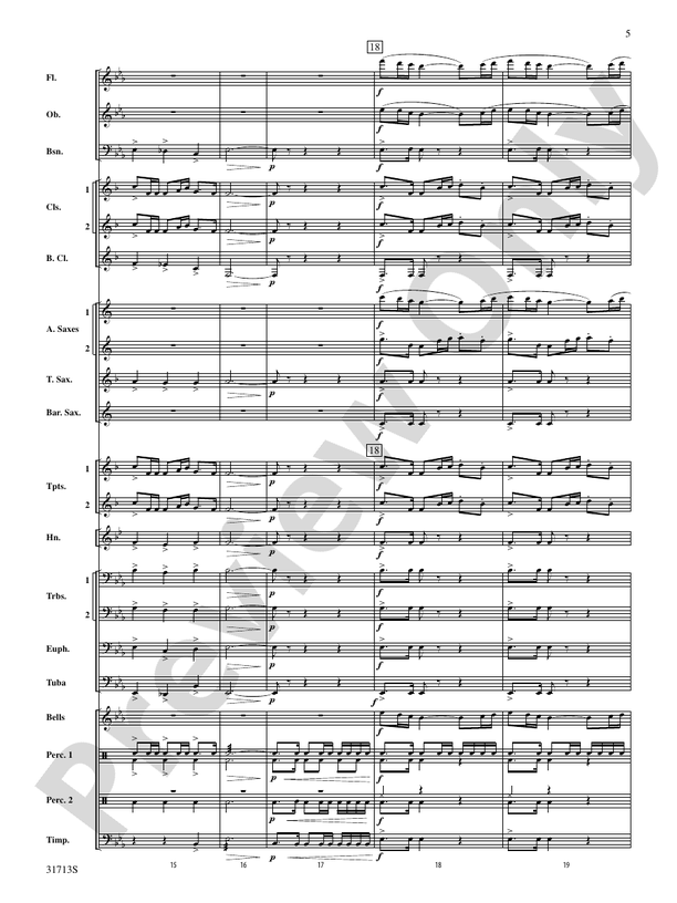 A Jamestown Trilogy - Concert Band Conductor Score & Parts (Digital Download)