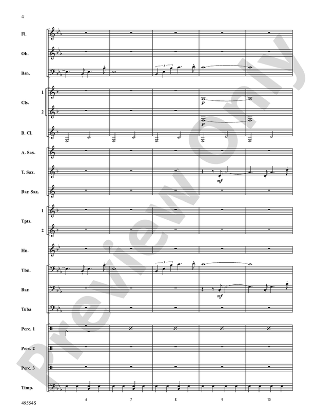 The Pines of the Appian Way - Concert Band Conductor Score & Parts (Digital Download)