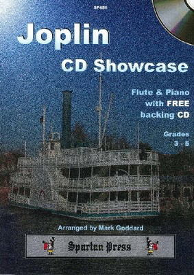 Joplin CD Showcase - Scott Joplin - Flute Mark Goddard Spartan Press /CD