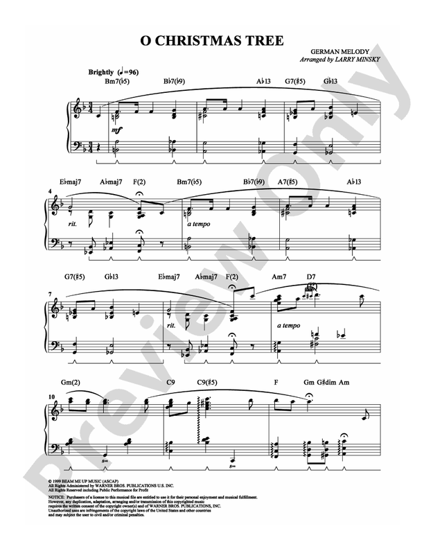 O Christmas Tree - DSM-PS-0007049 - Piano (Digital Download)