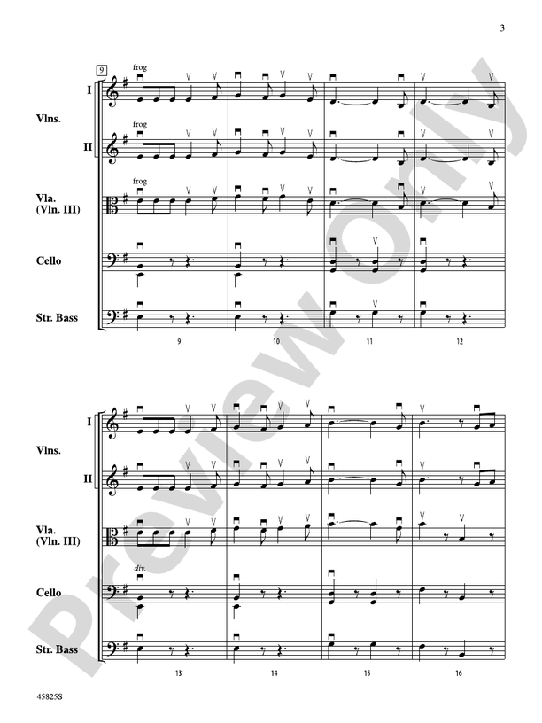 When Johnny Comes Marching Home - String Orchestra Conductor Score & Parts (Digital Download)