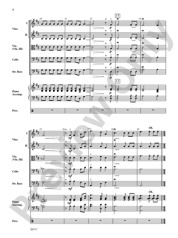 1812 Overture – String Orchestra Conductor Score & Parts (Digital Download)