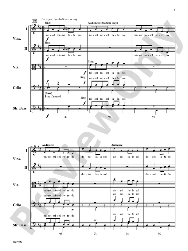 From Darkness, Joyful Sounds Are Born - String Orchestra Conductor Score & Parts (Digital Download)