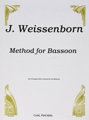 Weissenborn - Method for Bassoon - Bassoon Carl Fischer CU96