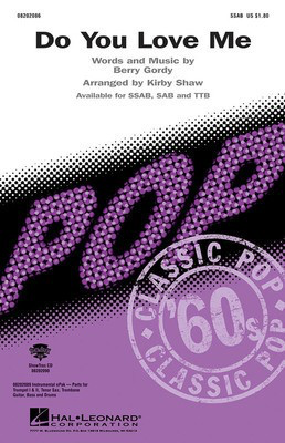 Do You Love Me - TTB Kirby Shaw Hal Leonard Choral Score Octavo