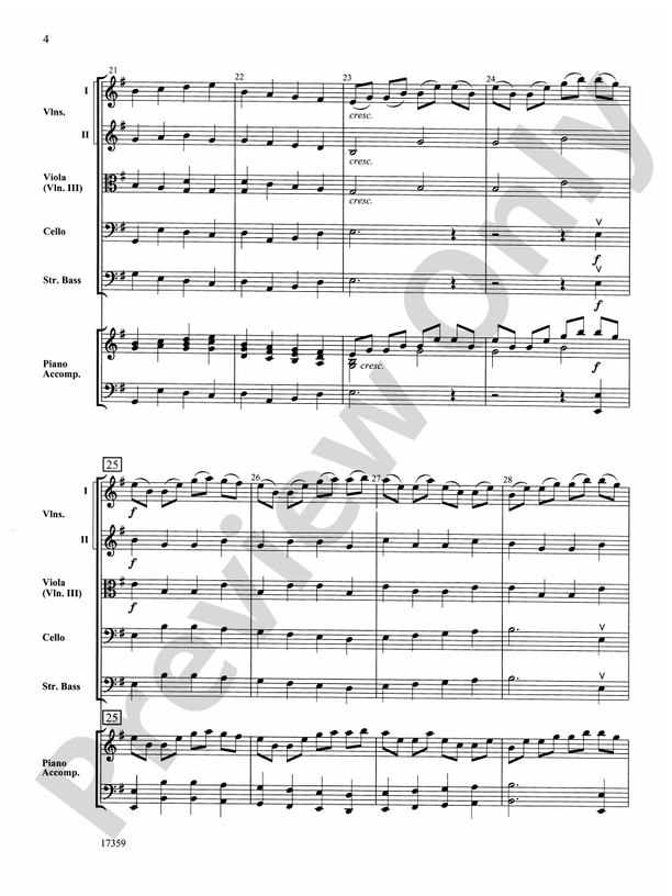 A Christmas Suite – String Orchestra Conductor Score & Parts (Digital Download)