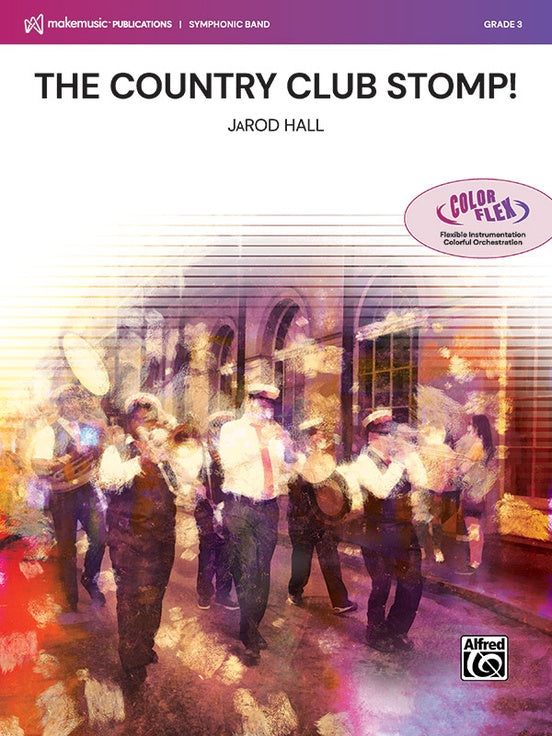 The Country Club Stomp! - Concert Band Conductor Score & Parts (Digital Download)