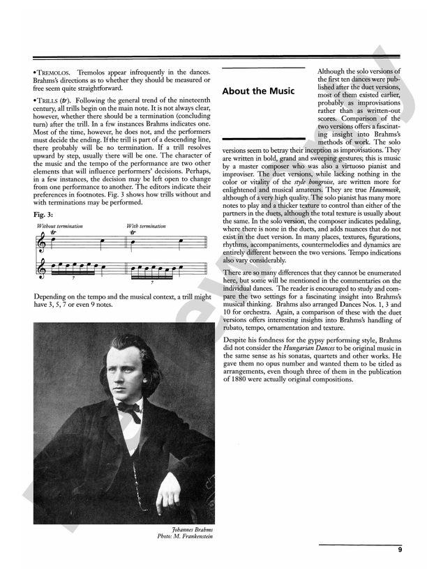 Brahms - Hungarian Dances, Volume 1 - 1 Piano, 4 Hands (Digital Download)