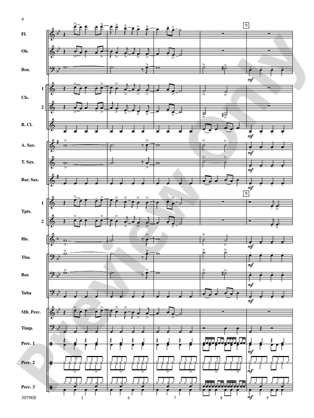 Fame (from the motion picture Fame) - Concert Band Conductor Score & Parts (Digital Download)