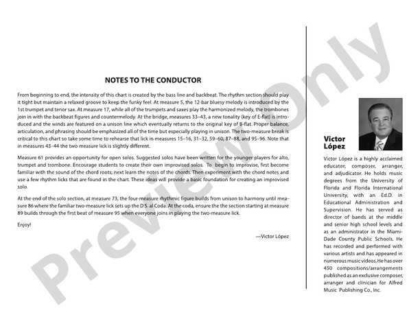 Grooved Pavement - Jazz Ensemble Conductor Score & Parts (Digital Download)