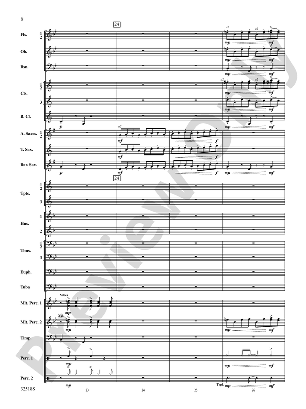 A Day in the Life (Grade 3.5) - Concert Band Conductor Score & Parts (Digital Download)