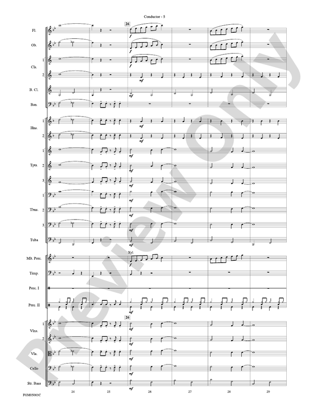 What's Up at the Symphony? (Bugs Bunny's Greatest Hits) – Full Orchestra Conductor Score & Parts (Digital Download)