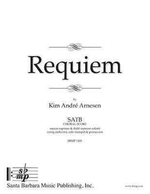 Requiem - Kim Andre Arnesen - SATB Santa Barbara Music Publishing Choral Score