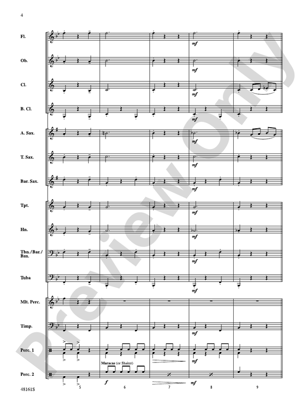 El Relicario (Grade 1) - Concert Band Conductor Score & Parts (Digital Download)