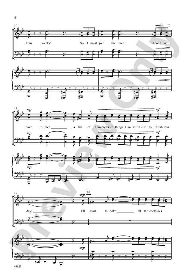 Countdown to Christmas – SATB Choral Octavo (Digital Download)