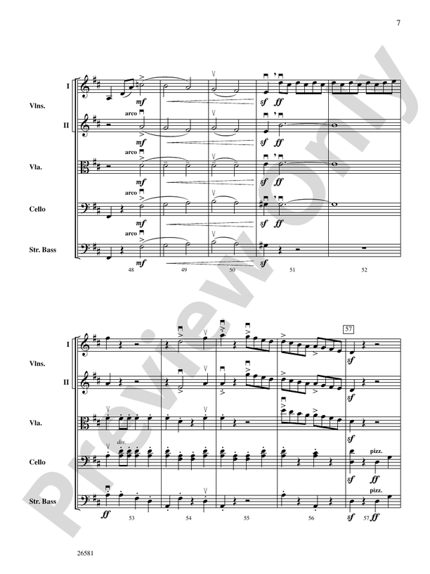 Russlan and Ludmilla – String Orchestra Conductor Score & Parts (Digital Download)