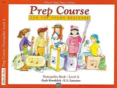 Alfred's Basic Piano Library Prep Course Notespeller Book A - Piano by Lancaster/Kowalchyk Alfred 6483