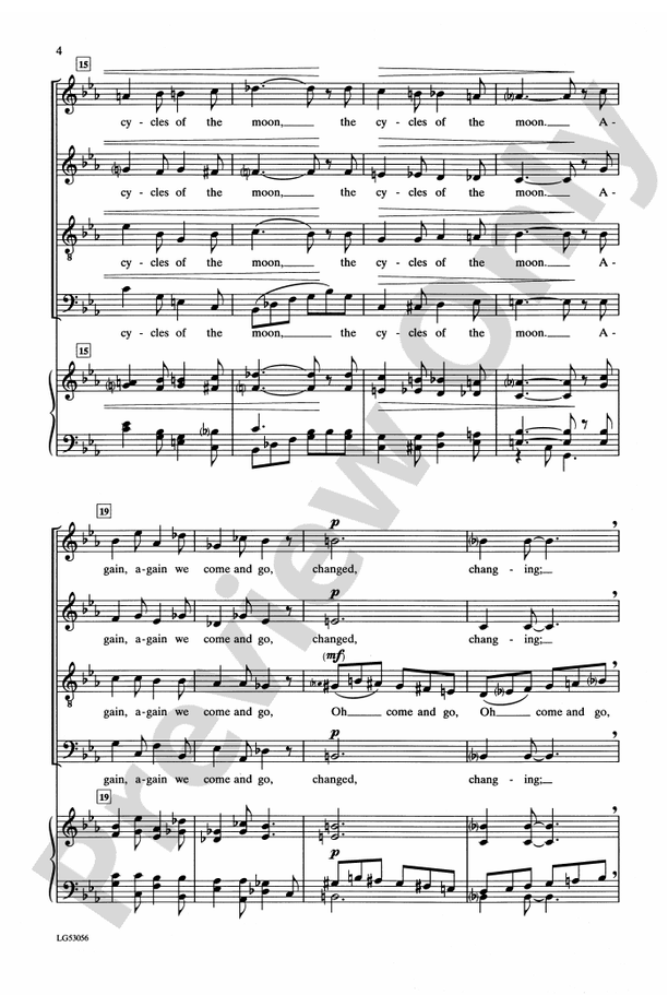 Circles – SATB Choral Octavo (Digital Download)