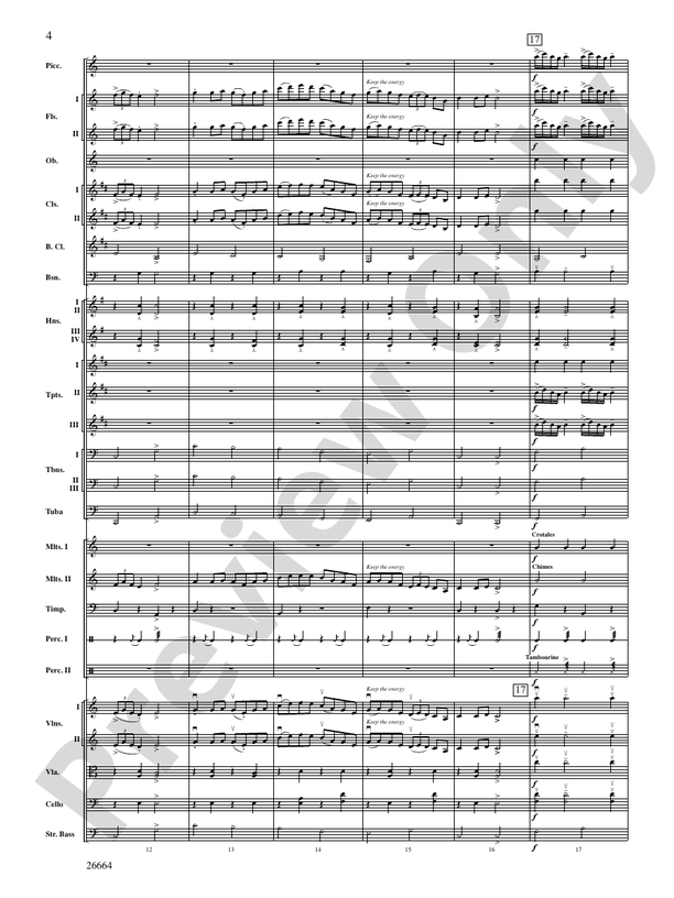 Tatarian Dances – Full Orchestra Conductor Score & Parts (Digital Download)