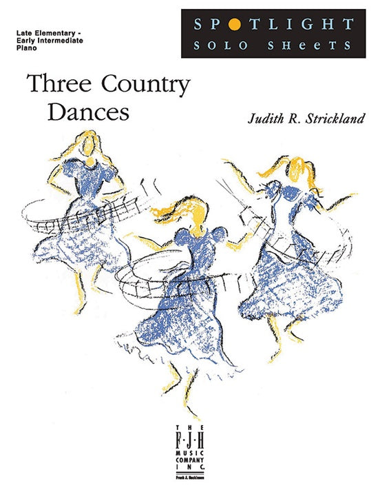 Three Country Dances - Piano (Digital Download)