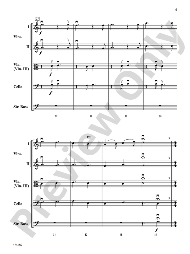 Christmas in the Mountains - String Orchestra Conductor Score & Parts (Digital Download)