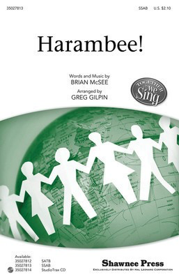 Harambee! - Together We Sing Series - Brian McSee - SSAB Greg Gilpin Shawnee Press Choral Score Octavo