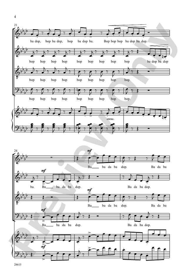 A Cappella Overtures - SATB, a cappella Choral Octavo (Digital Download)