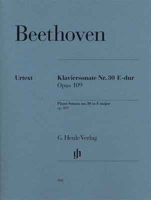 Piano Sonata in E major Op 109