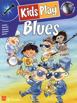 Kids Play Blues - Clarinet - Clarinet Klaas de Jong De Haske Publications /CD