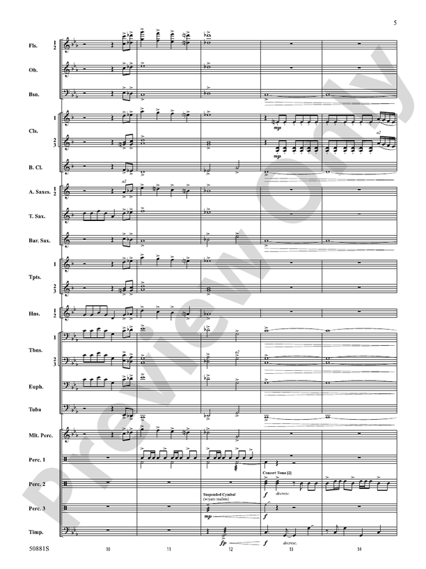 Chasing Crimson – Concert Band Conductor Score & Parts (Digital Download)